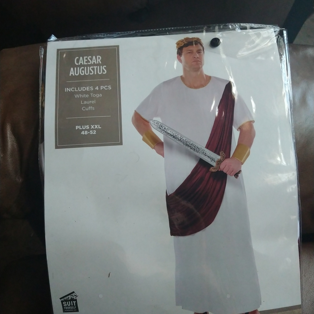 NEW Augustus Adult costume Plus size 2x.
